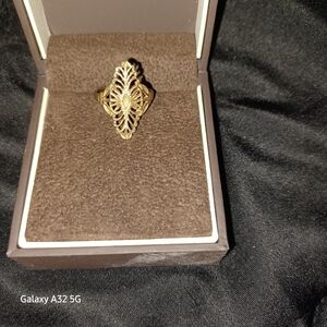 NWOT WITHOUT STONE YELLOW 14K RING SIZE 7